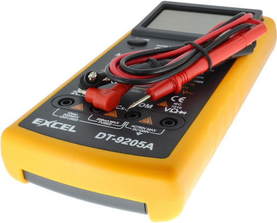 VS NT DT9205A Multimetru digital RMS real cu Buzzer cu Măsurare AC / DC / Rezistență / Capacitate / Temperatură