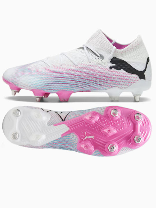 Puma Future 7 Ultimate Low Football Shoes MxSG with Cleats Multicolour