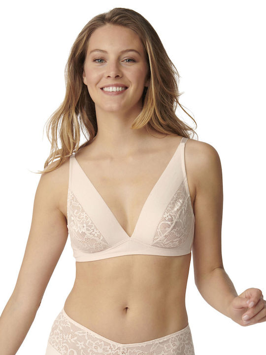 Triumph Vivid Spotlight Bralette Σουτιέν Μπεζ