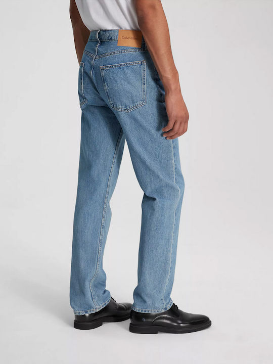 Calvin Klein Men's Jeans Pants in Straight Line Blue