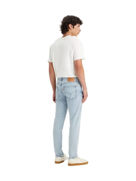 512 Men's Jeans Pants Elastic with Slim Tapered Fit Light Indigo