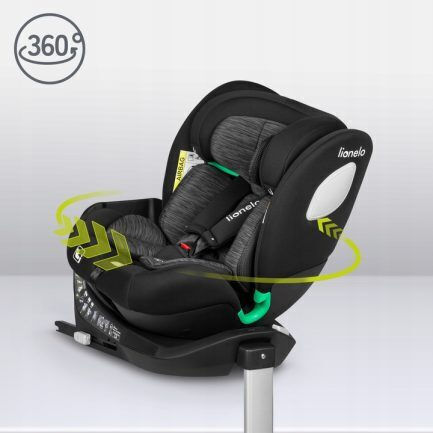 Lionelo Braam Καθισματάκι Αυτοκινήτου i-Size με Isofix Gray Stone 0-36 kg