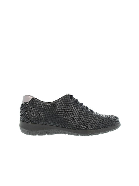 Suave Damen Anatomisch Sneakers BLACK