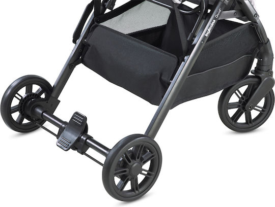 Inglesina Quid Baby Stroller Suitable for Newborn Polka Dot Black 6.4kg