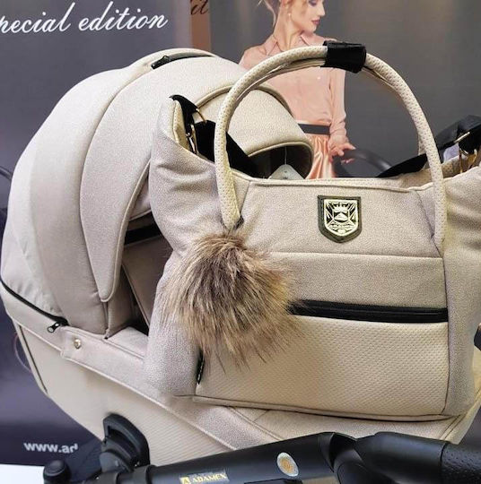 Adamex Belissa Special Edition Reglabil 2 în 1 Cărucior pentru copii Bej