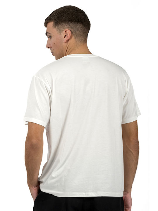 Energy Herren Sport T-Shirt Kurzarm White.