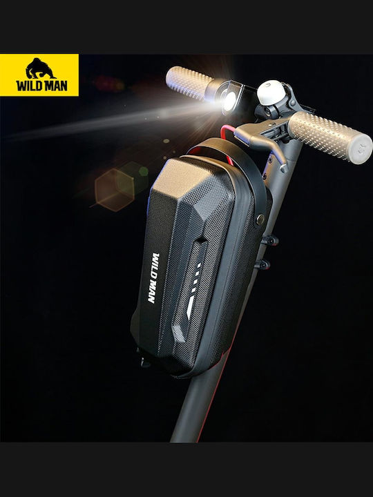Wildman Gears GD9X Plus Τσαντάκι Τιμονιού Ποδηλάτου 3lt Μαύρο