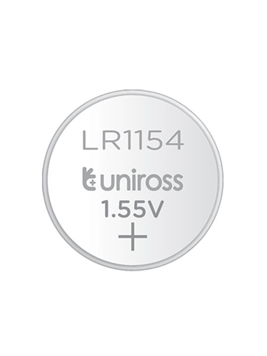 Uniross Batterien Alkalisch für Uhren LR44 1.5V 2Stück