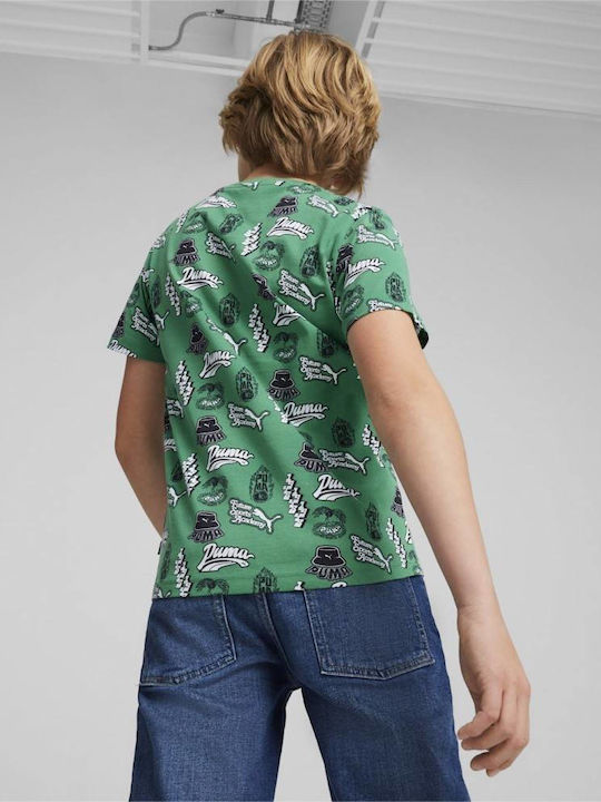 PUMA T-shirt Πράσινο