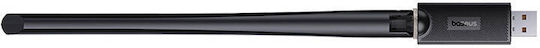 Baseus FastJoy USB Адаптер За Мрежа С Безжично Свързване Wi-Fi 150Mbps