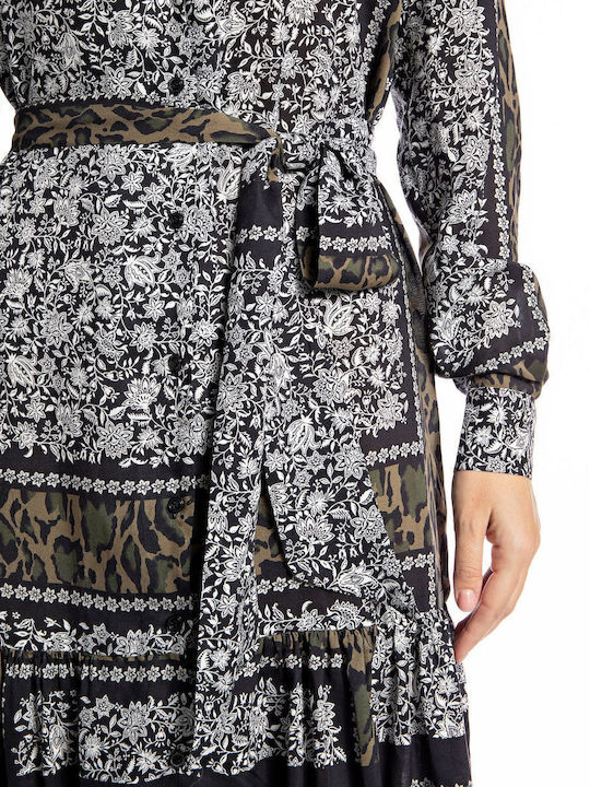 Midi Kleid Black