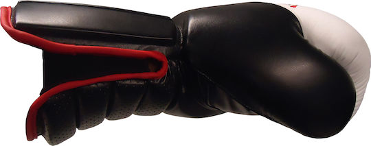 Olympus Sport Boxing Gloves Leather for Match Black