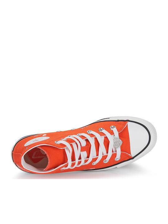 Chuck Taylor All Star Pentru Femei Tip Botine Portocalii