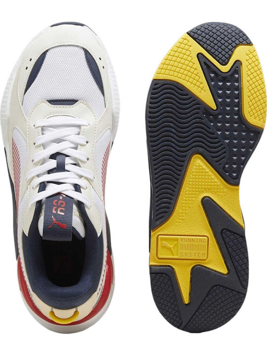 RS-X Geek Ανδρικά Sneakers Λευκά