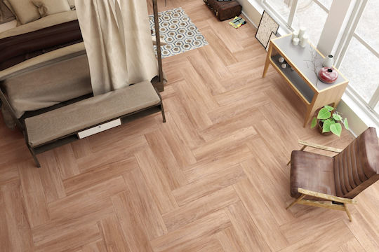 Argenta Ceramica Placă Perete Interior Porțelanat Mat 90x22.5cm Miel