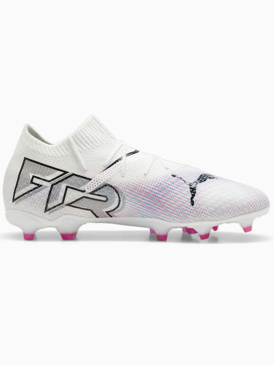 7 Pro Fg Ag Jr Kids Molded Soccer Shoes Beige
