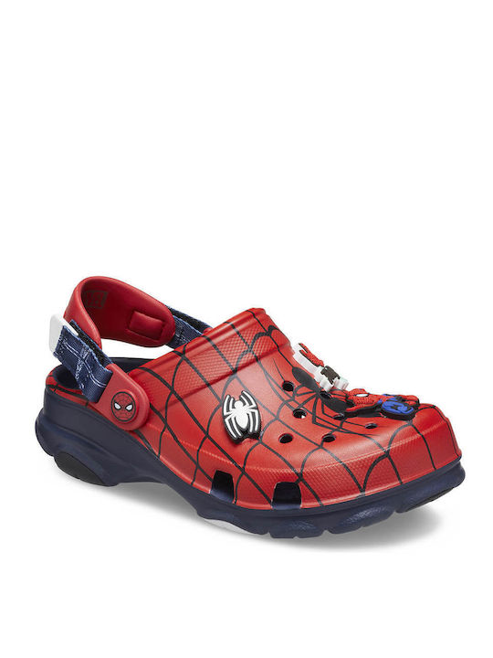 Crocs Children's Anatomical Beach Clogs Red