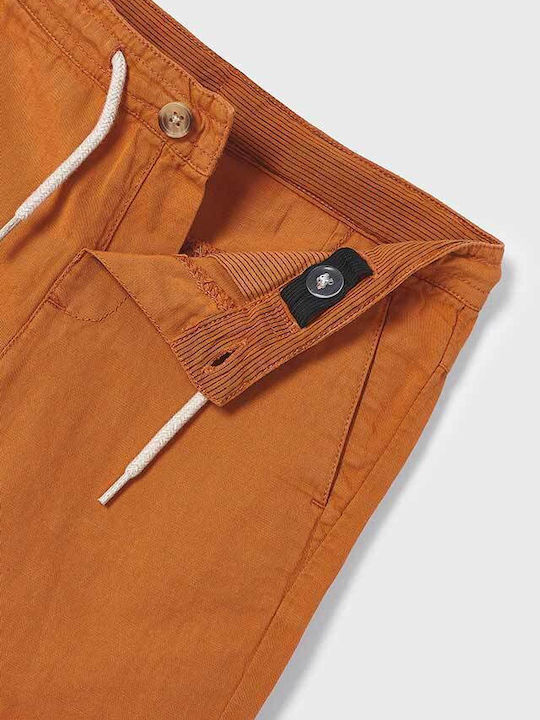 Kinder-Shorts/Bermudas Stoff Kaffee