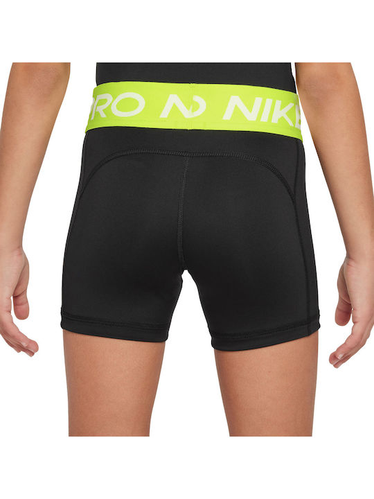 Nike Παιδικό Κολάν Αθλητικό Κοντό Dri-Fit Μαύρο Pro