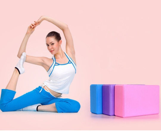 Bloc de yoga în culoarea Verde