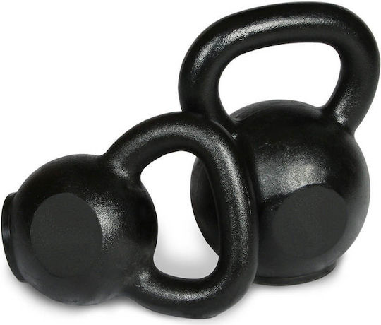 Pegasus Kettlebell Βινυλίου 16kg Μαύρο