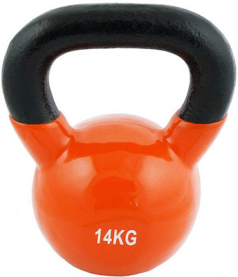 Welfit Kettlebell Vinyl 14kg Orange