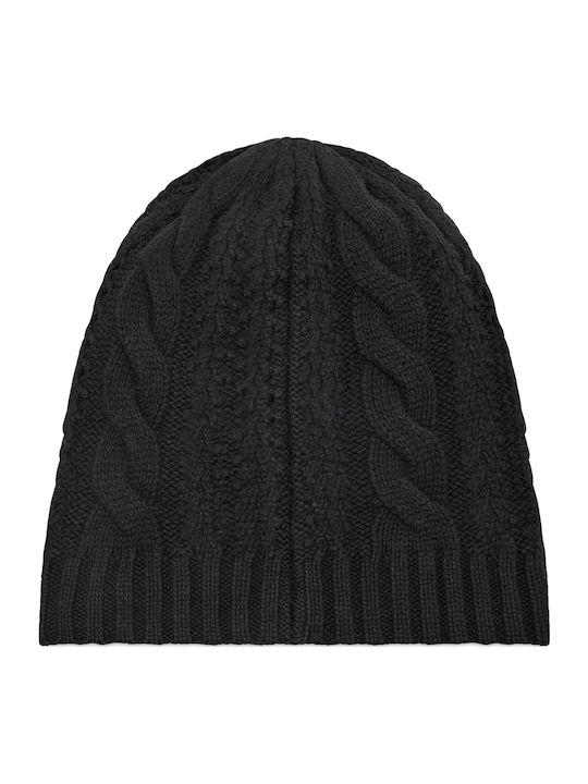 Beanie Unisex Beanie Knitted in Black color