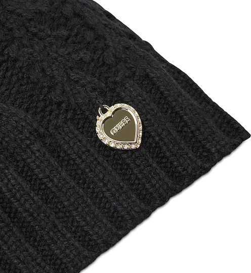 Beanie Unisex Căciulă Tricotat în culoarea Negru
