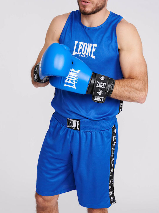 Leone Ambassador Men's Boxing Shorts Blue