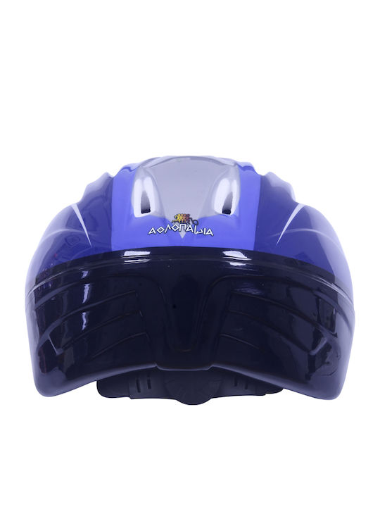 Athlopaidia Kids' Helmet for City Bike Blue