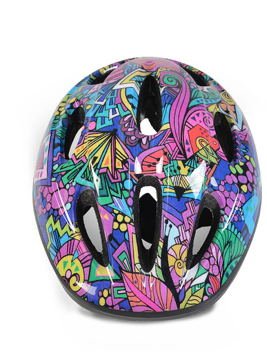 Byox Y03 Kids' Helmet for City Bike Multicolour with LED Light