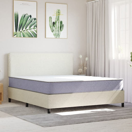 vidaXL King Size Mattress Double-Sided 180x200x24cm