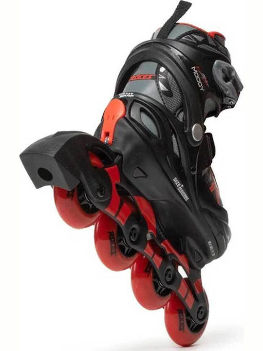 Roces Moody Inline Αυξομειούμενα Rollers Μαύρα Παιδικά