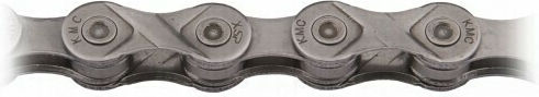 KMC Chain Χ9 Bicycle Chain Gray 114 Links, (ZLV)