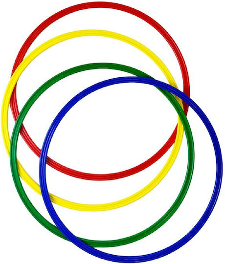 Liga Sport Flat Rings Set 4 30cm Δαχτυλίδι Ευκινησίας