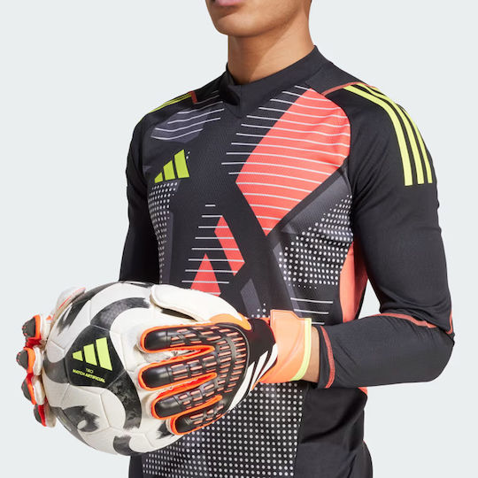 adidas Predator Match Fingersave Голмански ръкавици за Възрастни Многоцветни