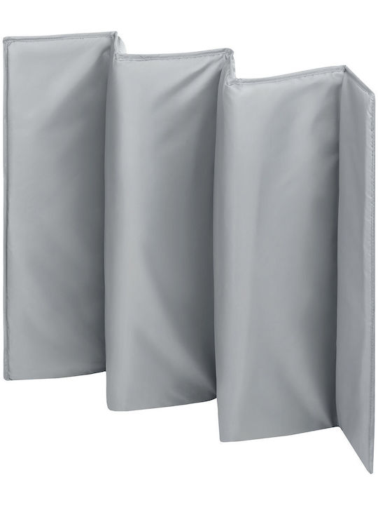 Moby System Happy Traveller Basic Laufstall mit Matratze Gray 128x68cm