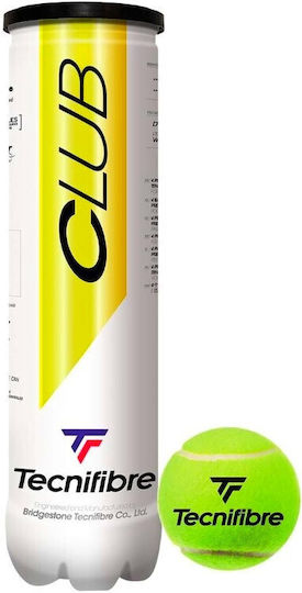 Tecnifibre TF Club Pet Tube Tennisbälle Tennis Praxis 3Stück