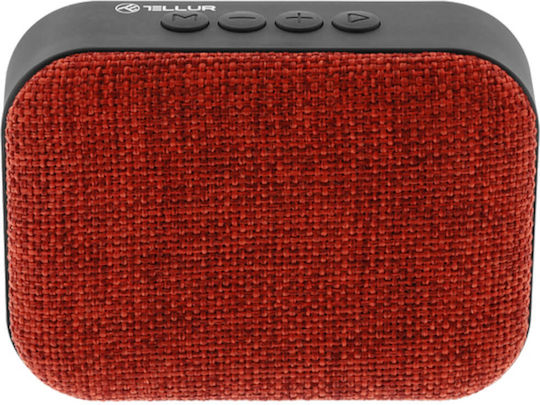 Tellur Callisto Ηχείο Bluetooth 3W με Ραδιόφωνο Κόκκινο