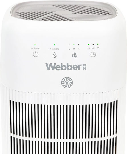Webber DEQ10 Dehumidifier with Compressor and Wi-Fi 0.75lt