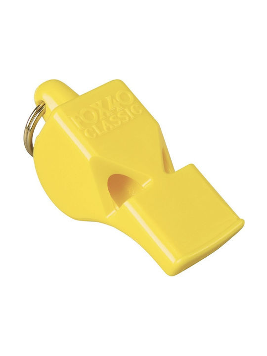 Fox40 Classic Safety Referees / Coaches Whistle with Cord