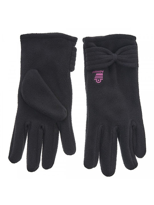 Admiral Women's Knitted Gloves Black