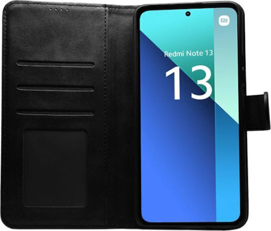 Vivid Book Δερματίνης Μαύρο (Redmi Note 13 4G)