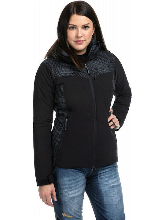 Kilpi Flip UL0113KI-BLK Women's Ski & Snowboard Jacket Black
