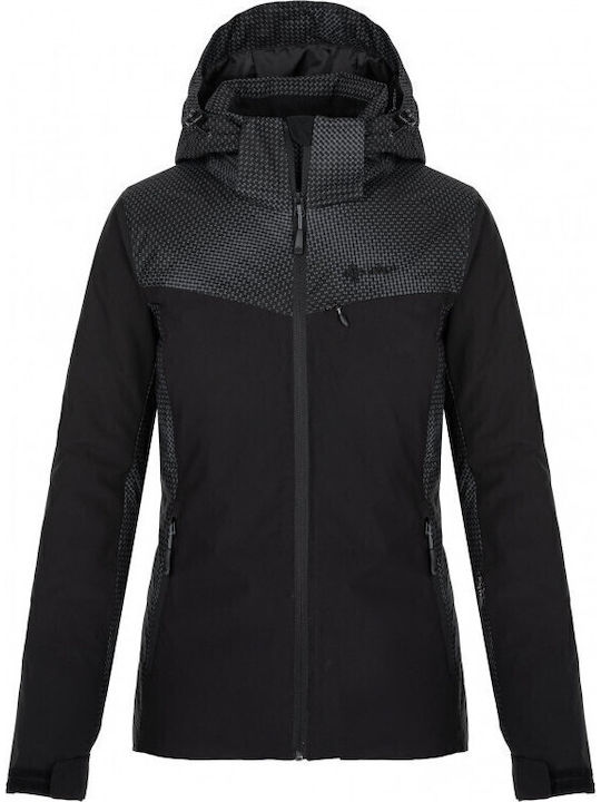 Kilpi Flip UL0113KI-BLK Women's Ski & Snowboard Jacket Black