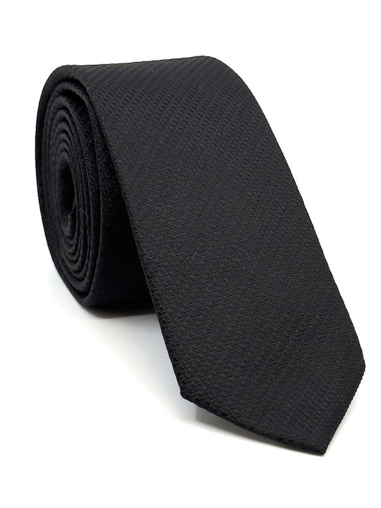 Legend Accessories Set de Cravată pentru Bărbați Monocromie în Culorea Negru