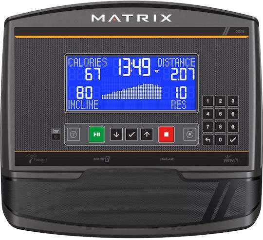 Matrix A30XR Simple Magnetisches Crosstrainer-Gerät mit Scheibe 13.5kg für Benutzer bis 159kg