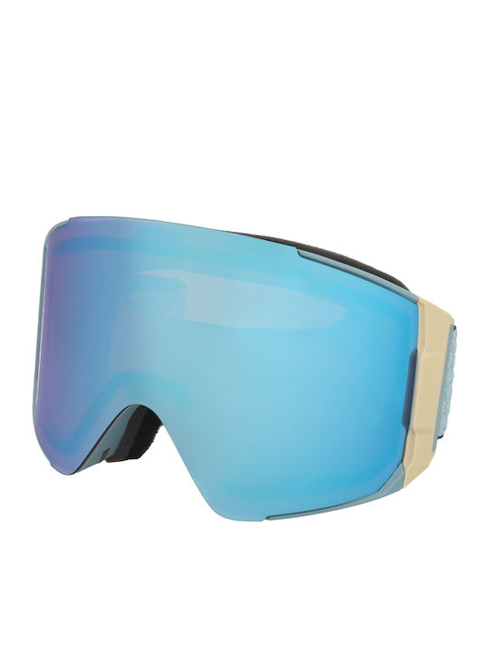 Anon Sync Ski- & Snowboardbrille Erwachsene Blau mit Linse Spiegel in Blau Farbe