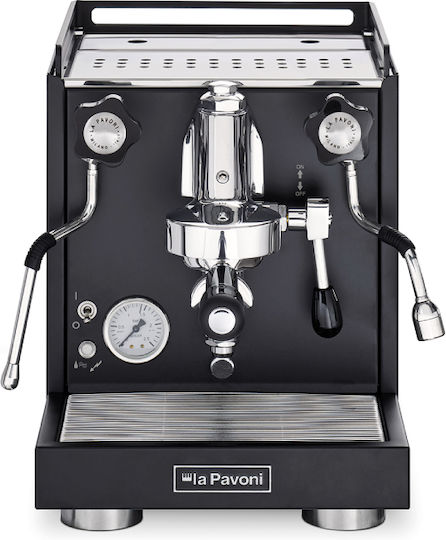 La Pavoni New Cellini Classic Μηχανή Espresso 1400W Πίεσης 15bar για Cappuccino Nera