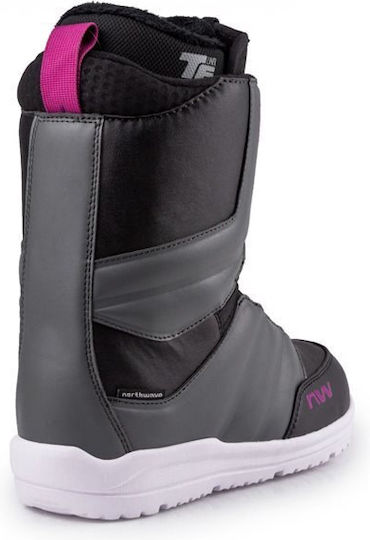 Northwave Helix Spin Kids Snowboard Boots Black/Dark Grey